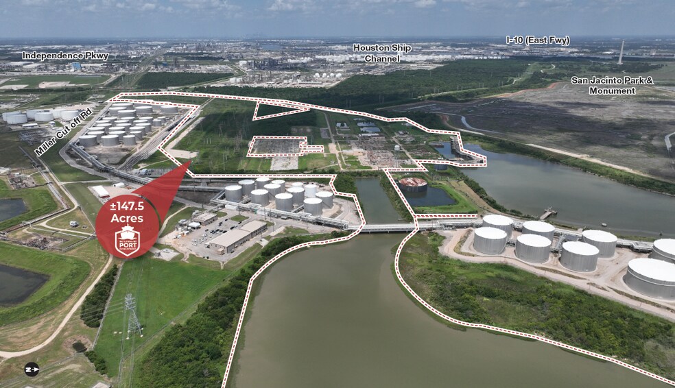2012 Miller Cut Off Rd, La Porte, TX à louer - Aérien – Image 2 sur 5