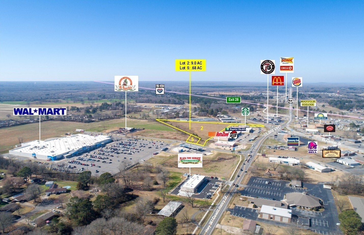 2025 W Dewitt Henry Dr, Beebe, AR à vendre Photo principale– Image 1 sur 3