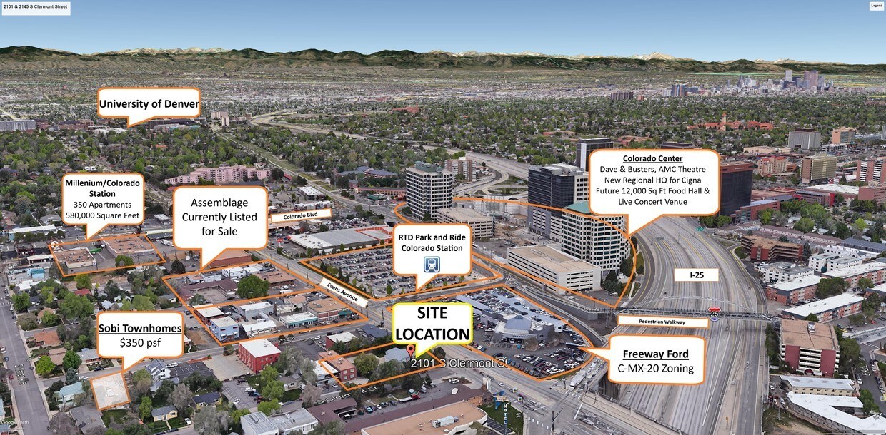 4400 E Evans Ave, Denver, CO à louer Photo de l’immeuble– Image 1 sur 11