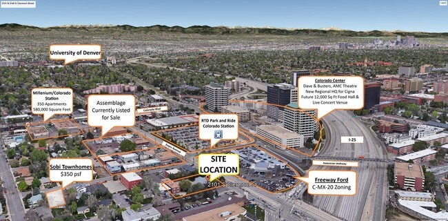 Plus de détails pour 4400 E Evans Ave, Denver, CO - Bureau à louer