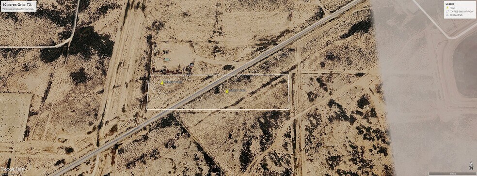 Property ID 6353, Orla, TX à louer - Aérien – Image 1 sur 2