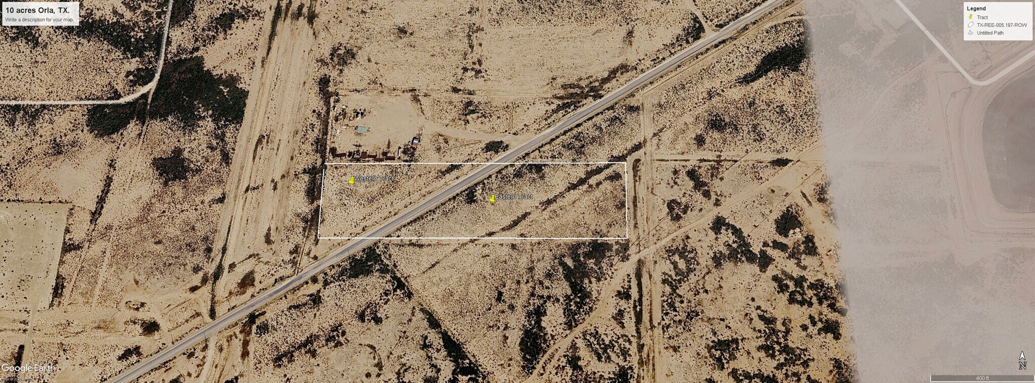 Property ID 6353, Orla, TX à louer Aérien– Image 1 sur 3