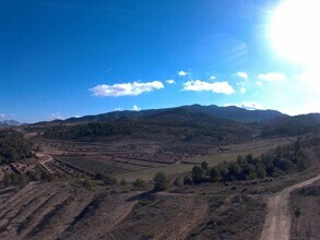 Jumilla, MUR - Vue aérienne vue de carte