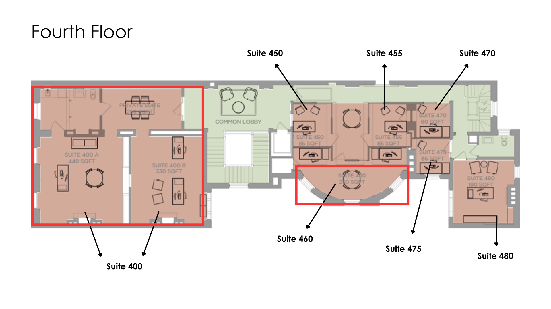 6 E Eager St, Baltimore, MD à louer Plan d’étage– Image 1 sur 4