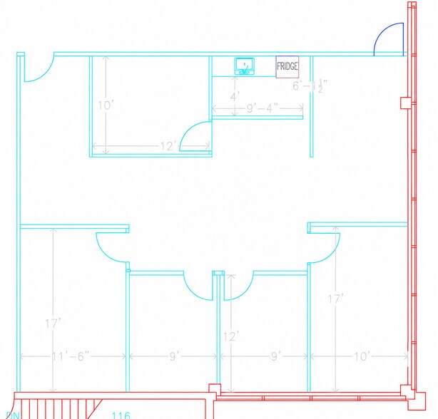 4190 S Service Rd, Burlington, ON à louer - Plan d’étage – Image 2 sur 2