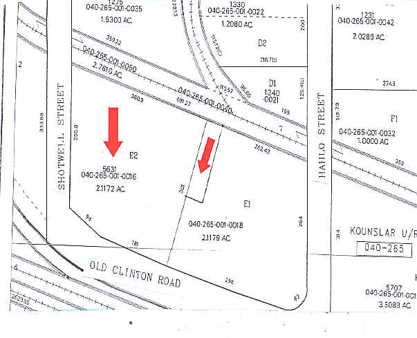 5633 Old Clinton Rd, Houston, TX à louer - Plan cadastral – Image 2 sur 5