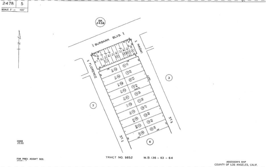 2700 W Burbank Blvd, Burbank, CA à louer - Plan cadastral – Image 3 sur 3