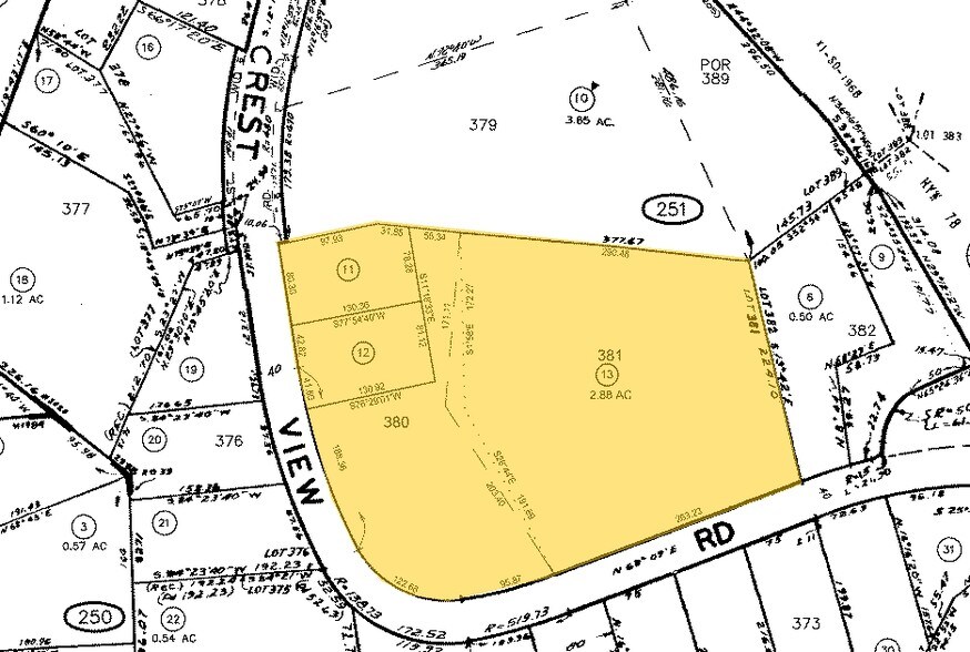 1060 Crest View Rd, Vista, CA à vendre - Plan cadastral – Image 2 sur 21