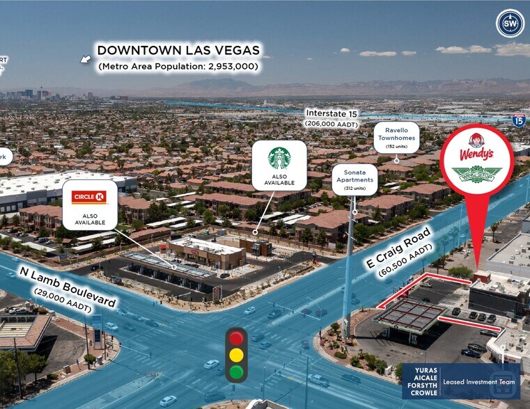 4230 E Craig Rd, North Las Vegas, NV à vendre - Aérien – Image 2 sur 7