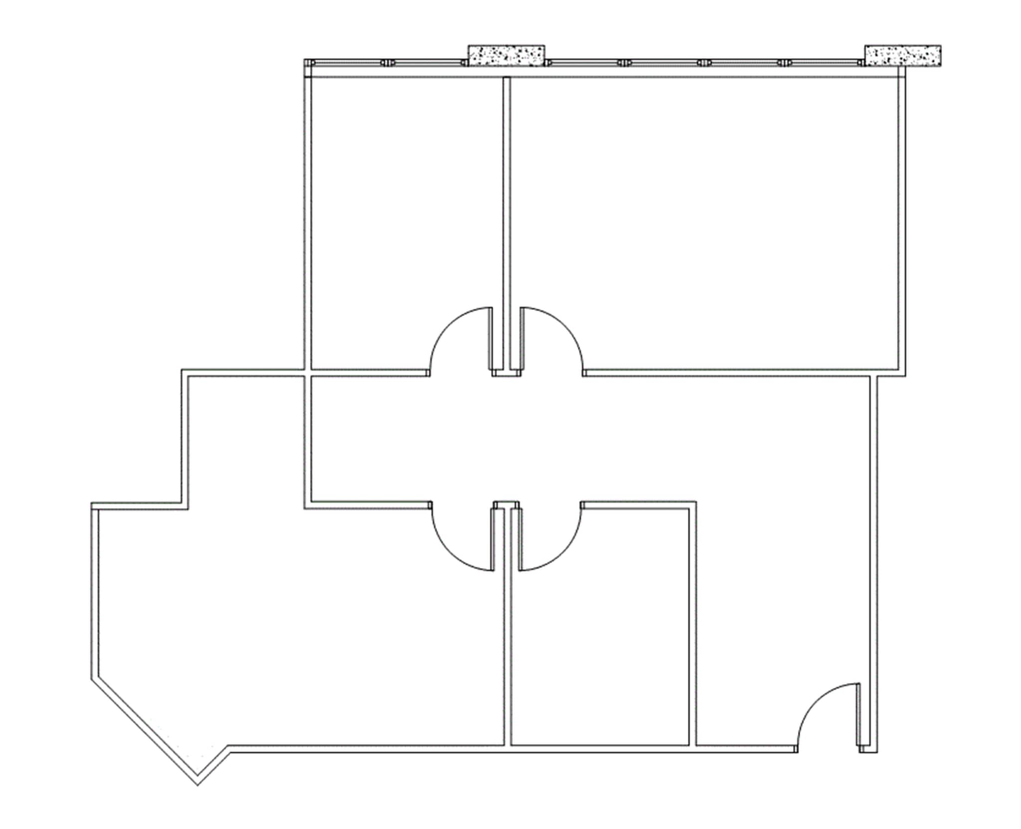440 Benmar Dr, Houston, TX à louer Plan d’étage– Image 1 sur 1