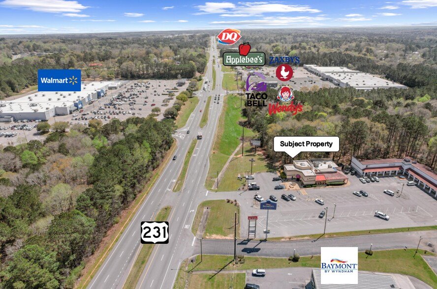 1396 S US Highway 231, Ozark, AL à vendre - Aérien – Image 2 sur 10