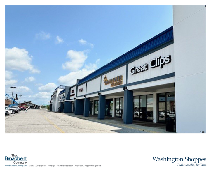 10009-10085 E Washington St, Indianapolis, IN à louer - Photo de l’immeuble – Image 1 sur 8