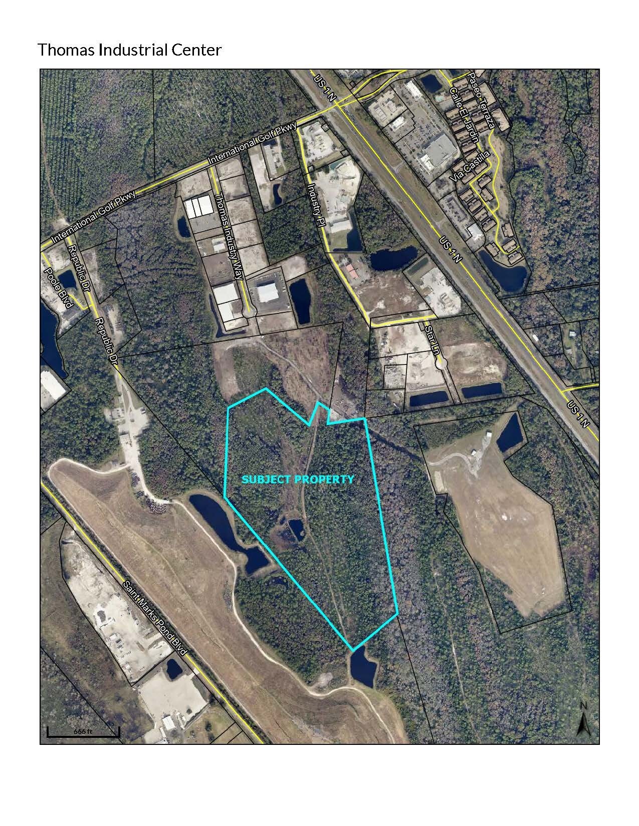 1000 Thomas Industry Way Rd, Saint Augustine, FL à vendre Aérien– Image 1 sur 3