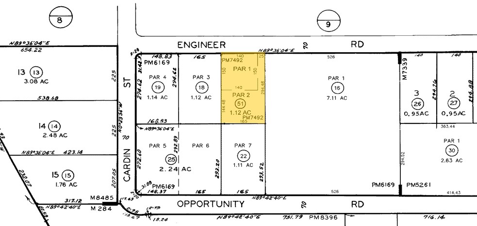 7191 Engineer Rd, San Diego, CA à louer - Plan cadastral – Image 2 sur 4