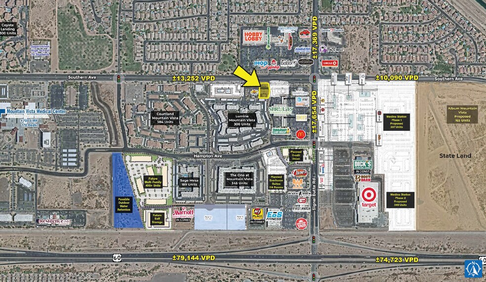 10663 Southern ave, Mesa, AZ à louer - Photo de l’immeuble – Image 1 sur 3