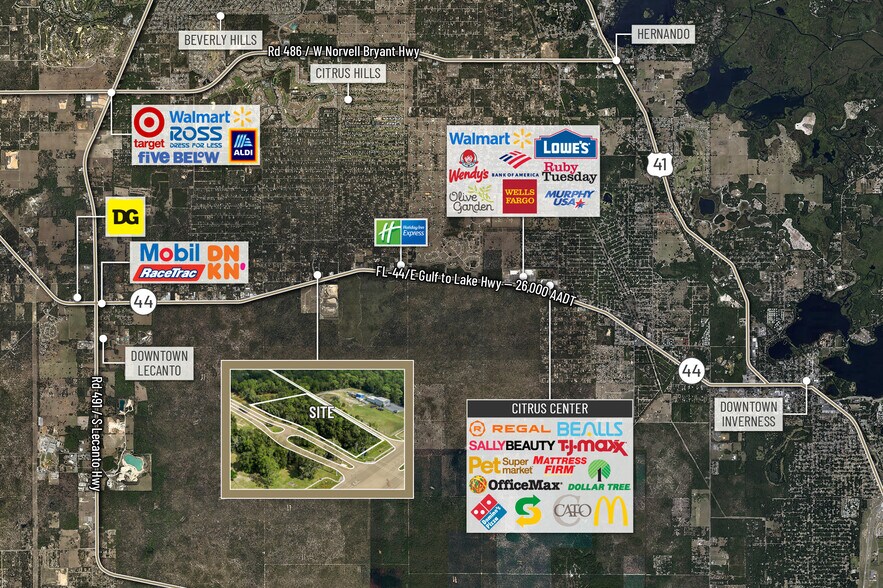 271 W Gulf to Lake Hwy, Lecanto, FL à vendre - Photo de l’immeuble – Image 2 sur 13