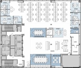 412 W 15th St, New York, NY à louer Plan d’étage– Image 1 sur 6