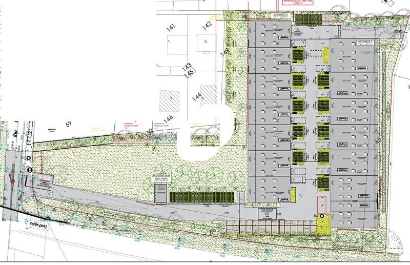 Local d'activités dans Moisselles à vendre - Plan de site – Image 3 sur 4