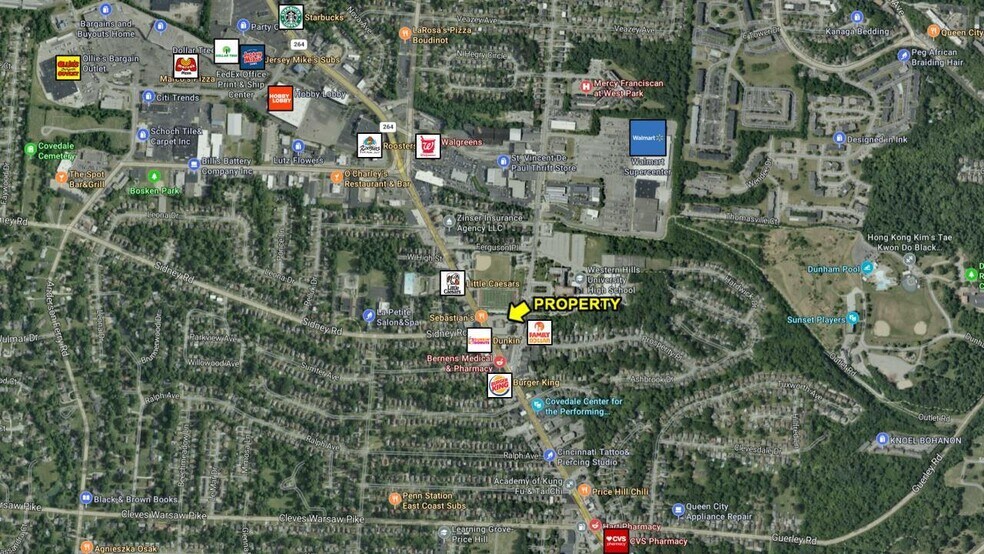 5216 Glenway Ave, Cincinnati, OH à vendre - Aérien – Image 2 sur 22