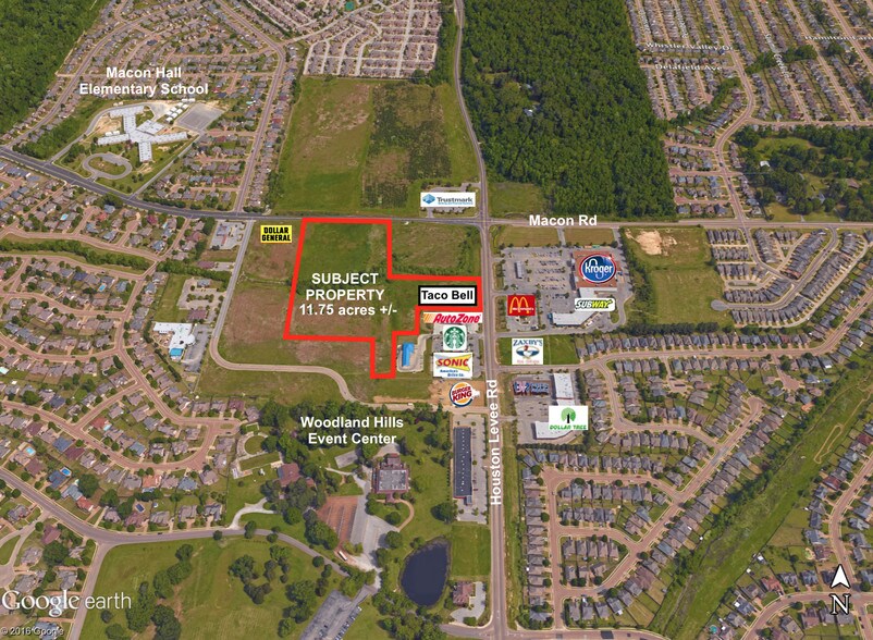 1282 Houston Levee Rd, Cordova, TN à vendre - Photo de l’immeuble – Image 2 sur 3