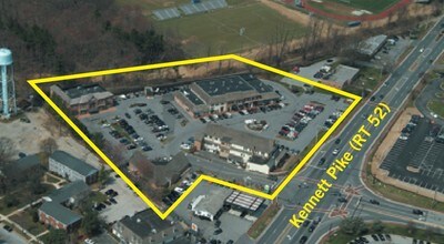 3844 Kennett Pike, Greenville, DE - VUE AÉRIENNE  vue de carte