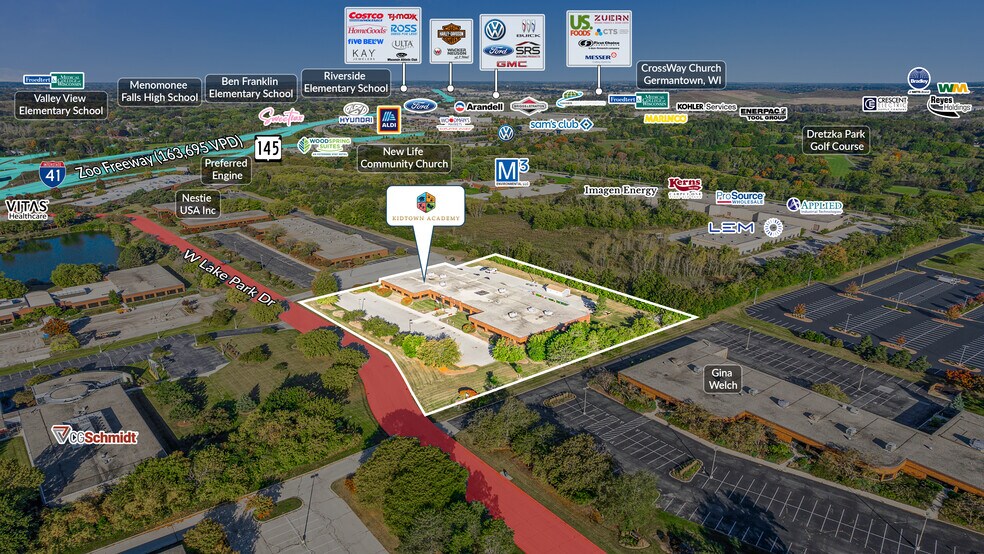 11700 W Lake Park Dr, Milwaukee, WI à vendre - Photo de l’immeuble – Image 3 sur 4