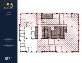 190 S La Salle St, Chicago, IL à louer Plan d’étage– Image 1 sur 1