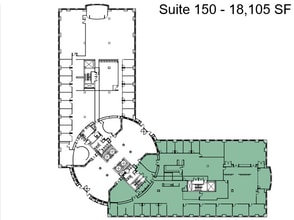 1751 Lake Cook Rd, Deerfield, IL à louer Plan d’étage– Image 1 sur 5