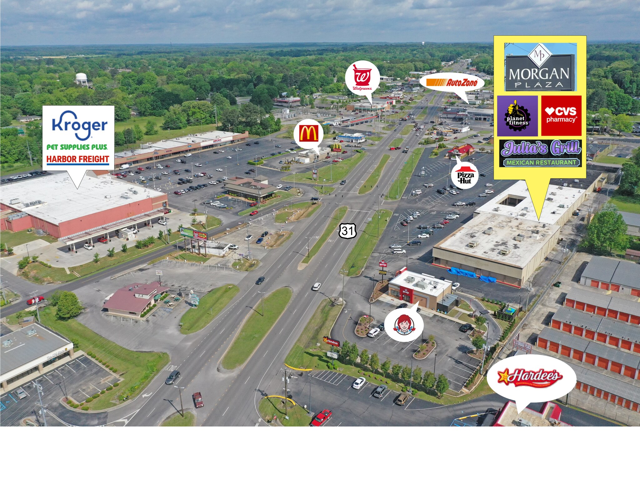 240 Highway 31 SW, Hartselle, AL à louer Photo de l’immeuble– Image 1 sur 4