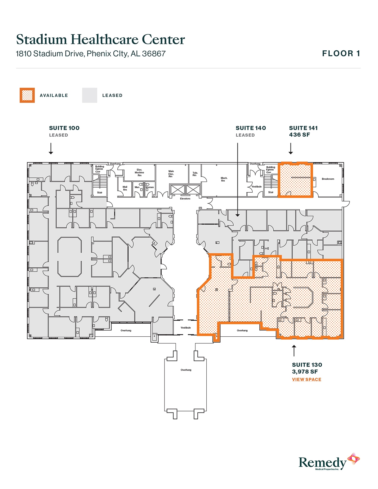 1810 Stadium Dr, Phenix City, AL à louer Plan d’étage– Image 1 sur 13