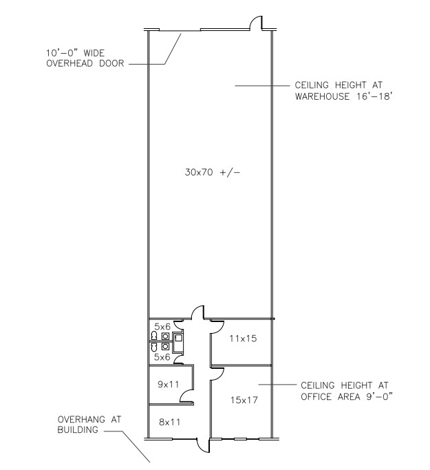 7100 N Loop Fwy E, Houston, TX à louer Plan d’étage– Image 1 sur 1