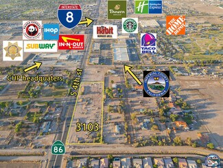 Plus de détails pour 3103 4th st, El Centro, CA - Terrain à vendre