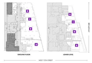 2139-2159 Broadway, New York, NY à louer Plan d’étage– Image 1 sur 3