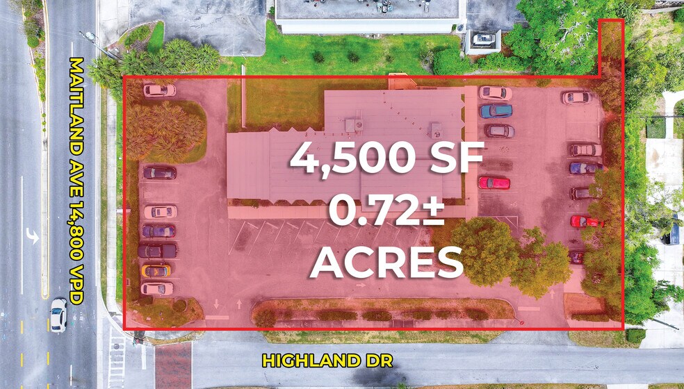 393 Maitland Ave, Altamonte Springs, FL à vendre - Photo de l’immeuble – Image 2 sur 5