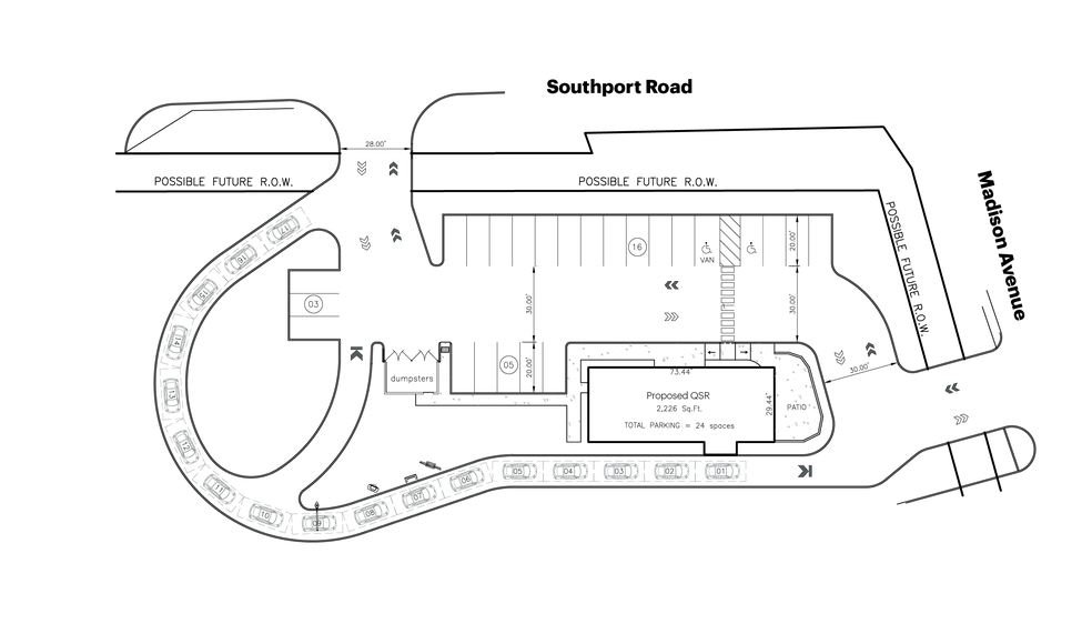 7002 S Madison Ave, Indianapolis, IN à vendre - Photo de l’immeuble – Image 2 sur 6