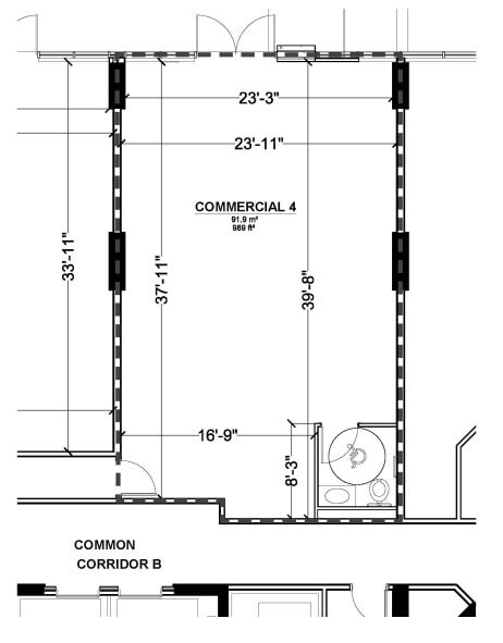 80-100 Starwood Dr, Guelph, ON à louer Plan d’étage– Image 1 sur 1