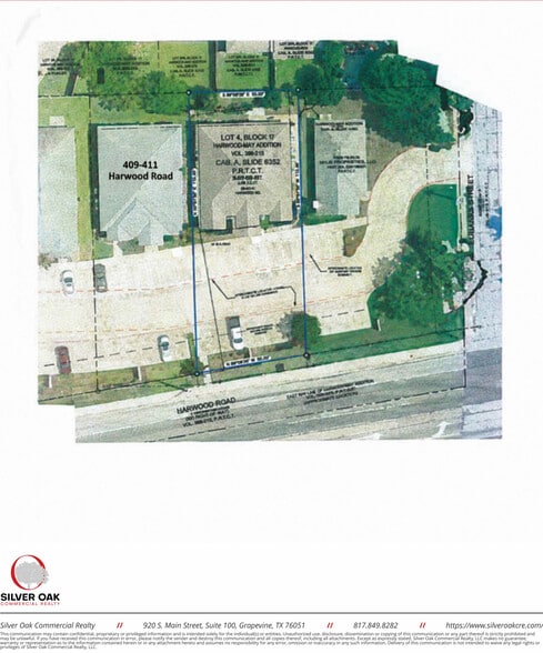 411 Harwood Rd, Bedford, TX à vendre - Plan cadastral – Image 2 sur 10