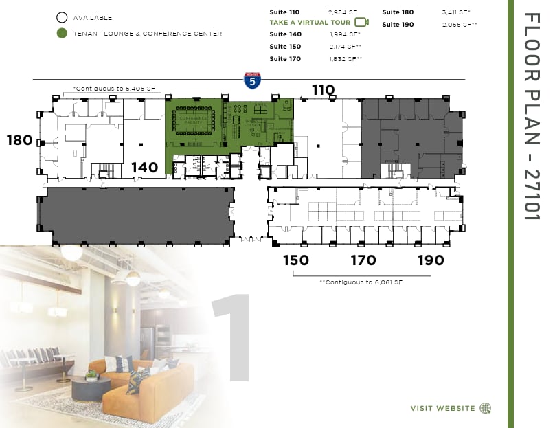 27101-27201 Puerta Real, Mission Viejo, CA à louer Plan d’étage– Image 1 sur 1