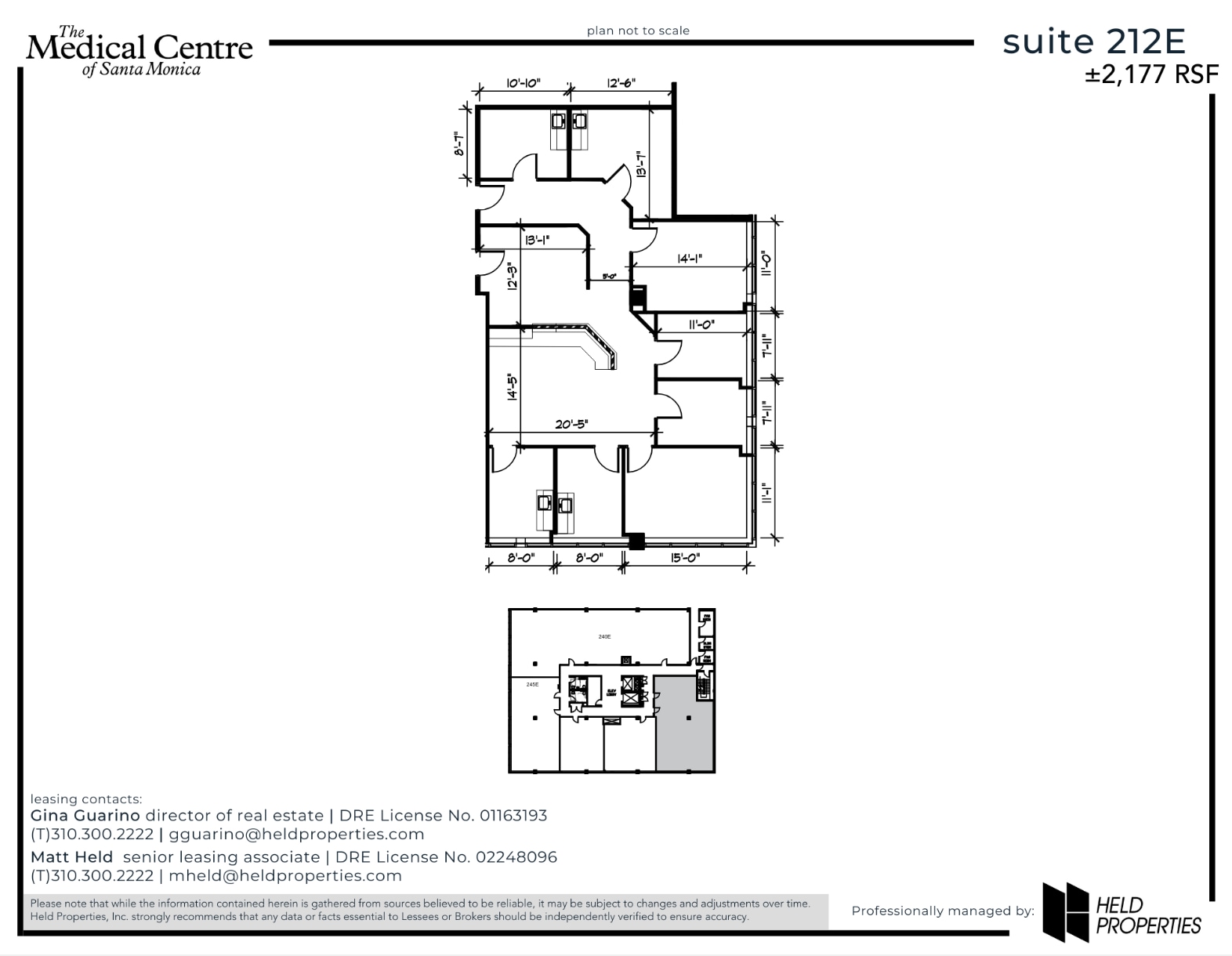 2021 Santa Monica Blvd, Santa Monica, CA à louer Plan d’étage– Image 1 sur 9