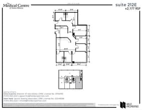 2021 Santa Monica Blvd, Santa Monica, CA à louer Plan d’étage– Image 1 sur 9