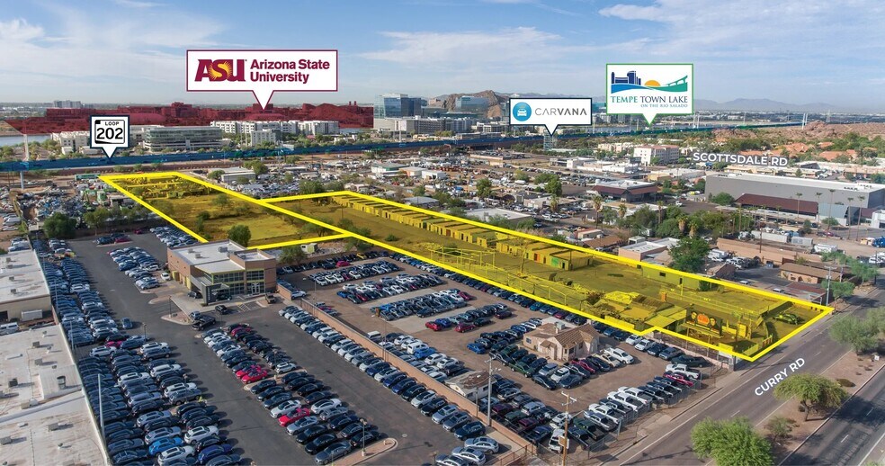 1035 E Curry Rd, Tempe, AZ à vendre - Aérien – Image 2 sur 7