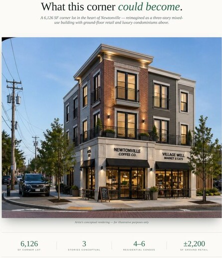 911 Washington St, Newton, MA à vendre - Photo principale – Image 1 sur 7