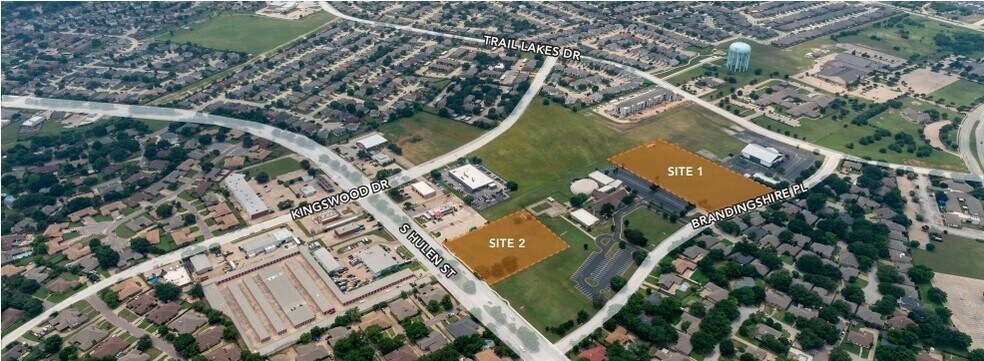 7100 S Hulen St, Fort Worth, TX à vendre - Aérien – Image 3 sur 3