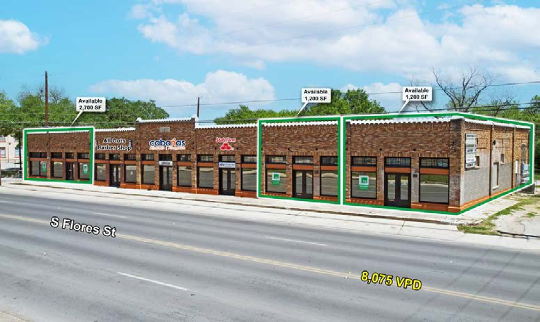 4500-4512 S Flores St, San Antonio, TX à louer - Photo de l’immeuble – Image 3 sur 14