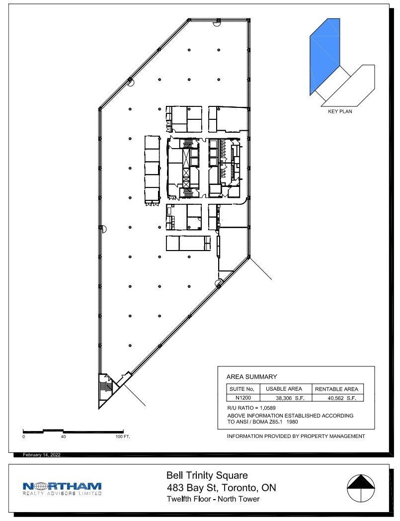483 Bay St, Toronto, ON à louer Plan d’étage– Image 1 sur 1