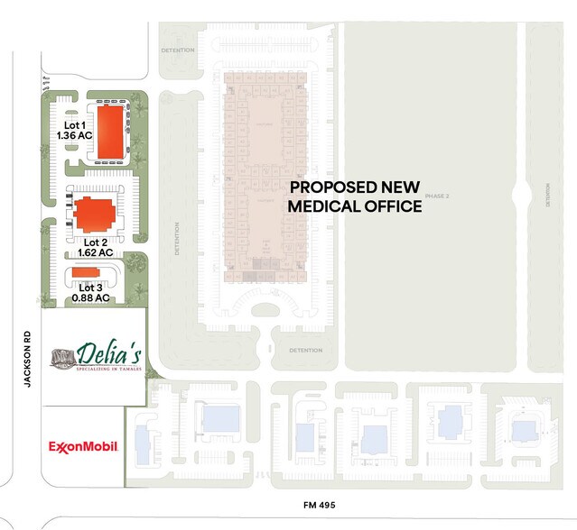 University Oaks, Pharr, TX à louer - Plan de site – Image 2 sur 2