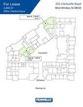 231 Clarksville Rd, West Windsor, NJ à louer Plan de site– Image 1 sur 2