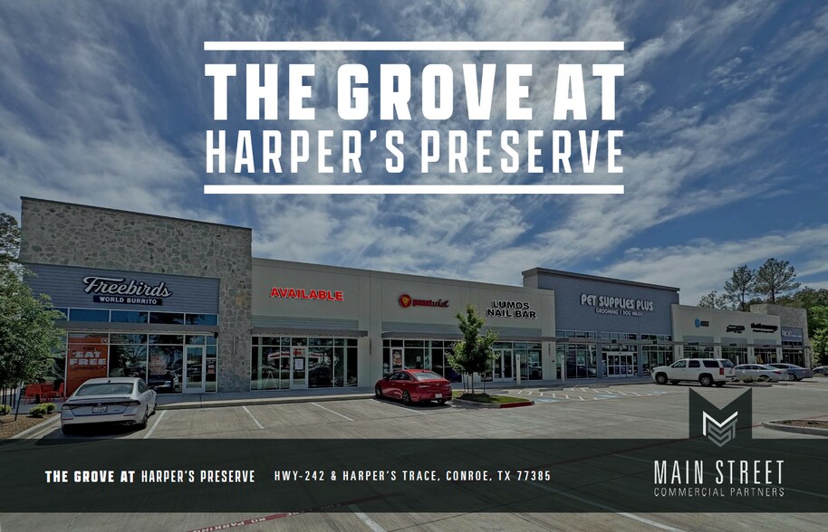 SWQ Hwy 242 & Harper's Trace, Conroe, TX à louer - Photo de l’immeuble – Image 1 sur 3