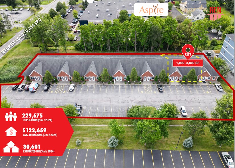 2390 N Forest Rd, Getzville, NY à louer - Photo de l’immeuble – Image 2 sur 8