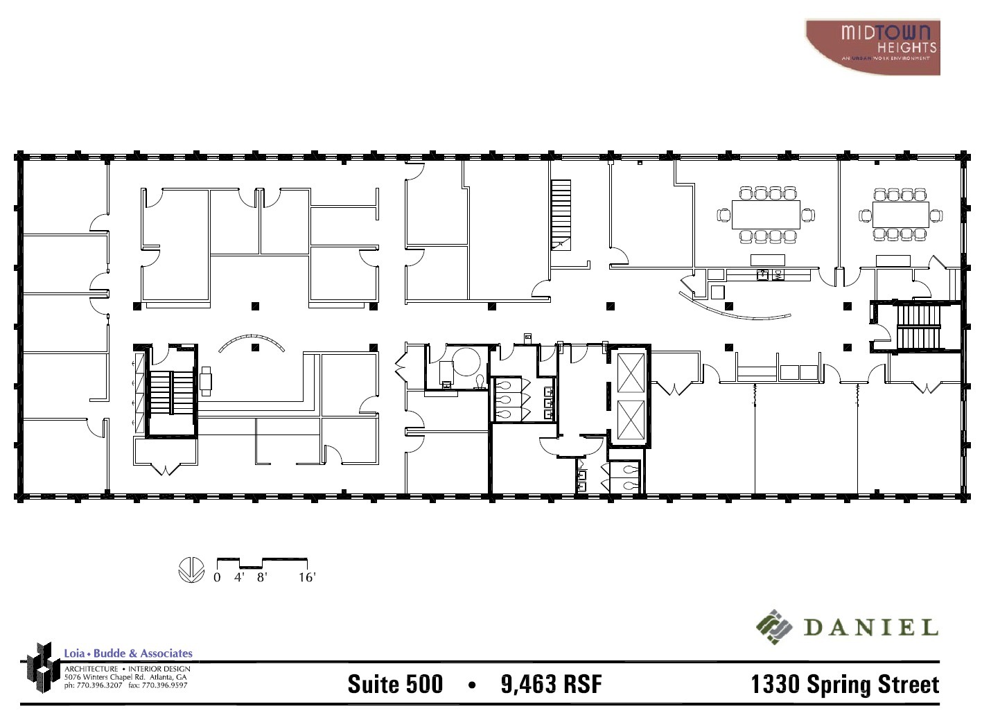 1330 Spring St NW, Atlanta, GA à louer Plan d’étage– Image 1 sur 1